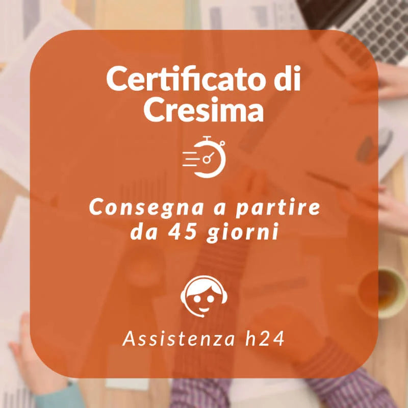 Certificato di Cresima