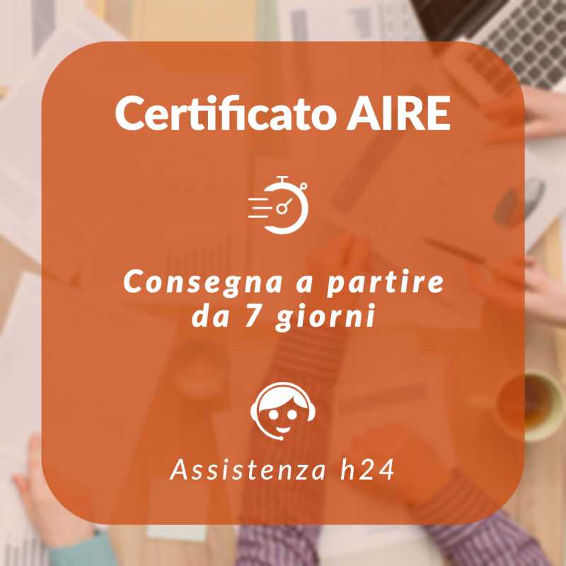 Certificato AIRE