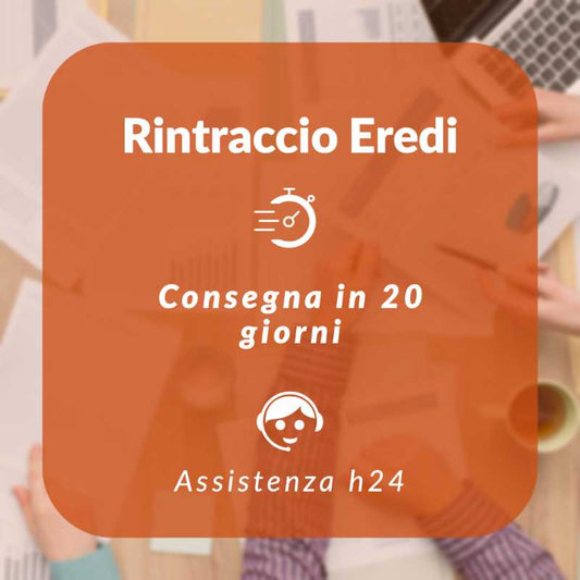 Rintraccio eredi