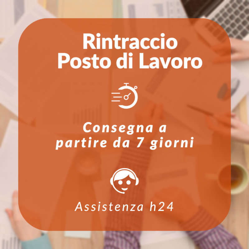 Rintraccio posto di lavoro